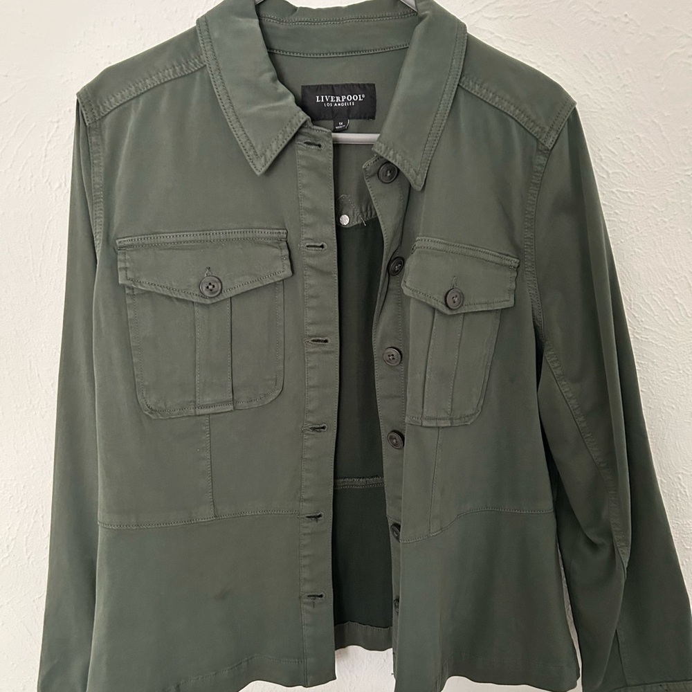 Liverpool Women's Olive Utility Jacket